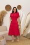 Imagem de Vestido Midi Linho Mescla Kauly ( 4002 ) Moda Evangelica
