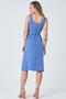 Imagem de Vestido Midi PKS com Botões Azul
