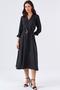Imagem de Vestido Midi PKS Com Cinto Preto