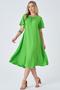 Imagem de Vestido Midi PKS com Cinto Verde