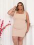 Imagem de Vestido Mídi Plus SIze com Alças Largas