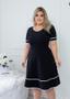 Imagem de Vestido Midi Plus Size Denise Moda Evangélica Feminina