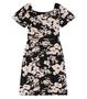 Imagem de Vestido Midi Plus Size Estampado Secret Glam Preto