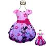 Imagem de Vestido Minnie Rosa Luxo Tema Infantil