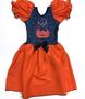 Imagem de Vestido Moda Halloween Infantil Abóbora Menina-Ana Fantasias