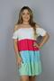 Imagem de Vestido Multicolor Curto D bell