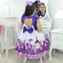 Imagem de Vestido My Little Pony Roxo Com Lilás - Festa