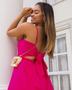 Imagem de Vestido Oxigênio Midi Alça Fina Pink - P