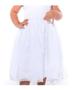 Imagem de Vestido Para Festa Batizado Branco Infantil