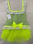 Imagem de Vestido Pet verde neon - Tamanho M regulável