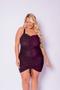 Imagem de Vestido Plus Size Ajuste Frontal com Brilho