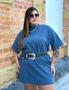 Imagem de Vestido Plus Size Básico Max T-shirt Camisetão Moda Gringa