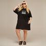 Imagem de Vestido Plus Size Básico Max Tshirt Camisetão Moda Gringa