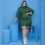 Imagem de Vestido Plus Size Com Kimono Roupas Femininas GG 1845