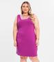 Imagem de Vestido Plus Size Em Molecotton Secret Glam Roxo