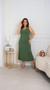 Imagem de Vestido Plus Size em Moletinho Tamanho único com 6 variações de cores que veste do 44 ao 50