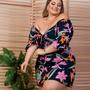 Imagem de Vestido Plus Size Estampado Roupa Feminina Moda Plus Size - Bellucy Modas