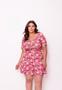 Imagem de Vestido Plus Size Franzido no Decote