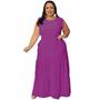 Imagem de Vestido Plus Size Longo Moda Grande Veste 46 ao 52 Chic