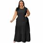 Imagem de Vestido Plus Size Longo Moda Grande Veste 46 ao 52 Chic