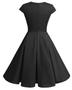 Imagem de Vestido Preto Vintage anos 50 - Vestido de Festa Bbonlinedress