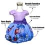 Imagem de Vestido Princesa Sofia Luxo Temático Infantil