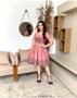Imagem de Vestido Rodado Godê Plus Size Princesa Evangélico Social Festas Midi Médio Barato 