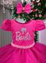 Imagem de Vestido Temático Barbie Rosa Com Gliter