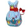 Imagem de Vestido Temático Infantil Galinha Pintadinha Azul Luxo