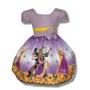 Imagem de Vestido Temático Princesa Rapunzel