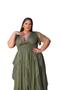 Imagem de Vestido tendencia para madrinhas de casamento e formanda tule com brilho plus size saia cascata paraty