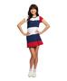 Imagem de Vestido Tommy Hilfiger, camiseta feminina de manga curta, bandeira, 2T