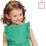 Imagem de Vestido Verde em Laise Bebê Menina Flora 66285