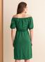 Imagem de Vestido Verde em Malha Rosalie