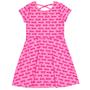 Imagem de Vestidos de skatista Barbie Little Girls rosa/pretos 7-8, pacote com 2