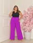 Imagem de Vestuário Feminino  Roupas Femininas Plus  Partes inferior plus size  Calças plus size