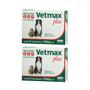 Imagem de Vetmax Plus 700mg Vetnil 4 comp. Cães e Gatos Kit com 2