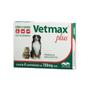 Vetmax Plus Vermifugo Para Cães 10kg 4 Comprimidos - Vetnil Imagem de Vetmax Plus Vermifugo Para Cães 10kg 4 Comprimidos