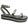 Imagem de Via Marte Sandalia Papete Flatform 118-001-01 Pewter