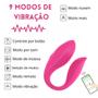 Imagem de Vibrador Bluetooth Ponto G e Clitóris Controle a Distância via Aplicativo