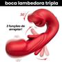 Imagem de Vibrador Boca Sugador Lingua Lambedor Oral Estimulador Clitoriano