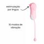 Imagem de Vibrador Bullet Recarregável USB Lingua Lambedor Cápsula Potente Silencioso Elétrico Estimulador Clitoriano Ponto G Feminino SEXSHOP