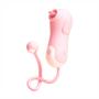 Imagem de Vibrador Bullet Recarregável USB Lingua Lambedor Cápsula Potente Silencioso Elétrico Estimulador Clitoriano Ponto G Feminino SEXSHOP