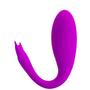 Imagem de Vibrador Casal Jayleen Controle por Bluetooth App 12 Vibrações Silicone Recarregável 10cm x 3,2cm