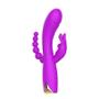 Imagem de Vibrador de Ponto G e Clitóris com Plug Anal NV Toys - Roxo