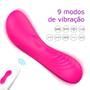 Imagem de Vibrador Estimulador Ponto G Feminino Masturbador Calcinha Encaixe Perfeito com Controle Remoto Presente 