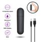 Imagem de Vibrador Feminino Bullet Preto Mini Cápsula 10 Velocidades Super Potente Embalagem Discreta