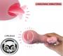 Imagem de Vibrador Feminino Estímulo Triplo Macio Potente Vaginal Anal - PILHA