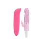 Imagem de Vibrador Feminino Jelly Ponto G Rabbit + Vibrador Golfinho