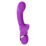 Imagem de Vibrador Feminino Sugador de Clitóris e Estimulo Ponto G Flexível Lord 22cm x 4,1cm em Silicone Recarregável